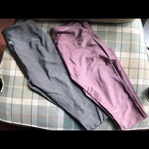 Forever 21 metallic leggings